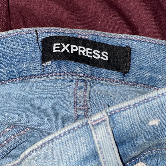 Denim Jeans High rise Cropped Legging - Picture 8 of 8